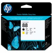 HP oryginalna głowica drukująca 88 Black+Yellow C9381A, wydajność 24500s