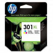 HP oryginalny tusz  301XL Color CH564EE, wydajność 300s