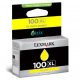 Lexmark oryginalny tusz 100XL Yellow 14N1071E, wydajność 600s