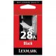 Lexmark oryginalny tusz 28A Black 18C1528E,