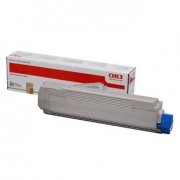 OKI oryginalny toner 44059255 Cyan, wydajność 10000s