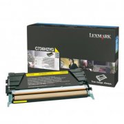 Lexmark oryginalny toner C736H2YG Yellow, wydajność 10000s, high capacity