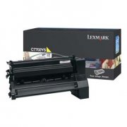 Lexmark oryginalny toner C7702YS Yellow, wydajność 6000s